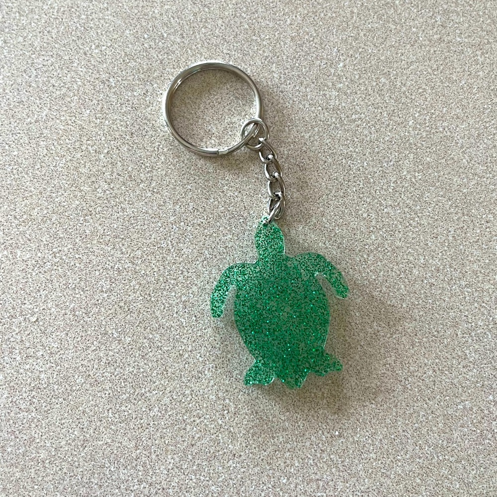 **SPECIAL DEAL** Handmade Baby Turtle Keychain -Please read description